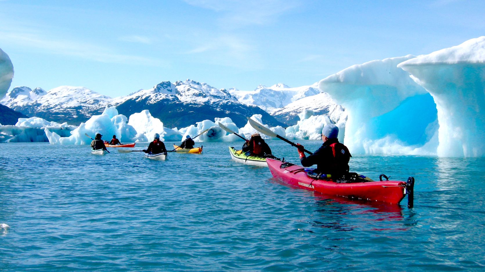 Sea Kayak Columbia Glacier Valdez