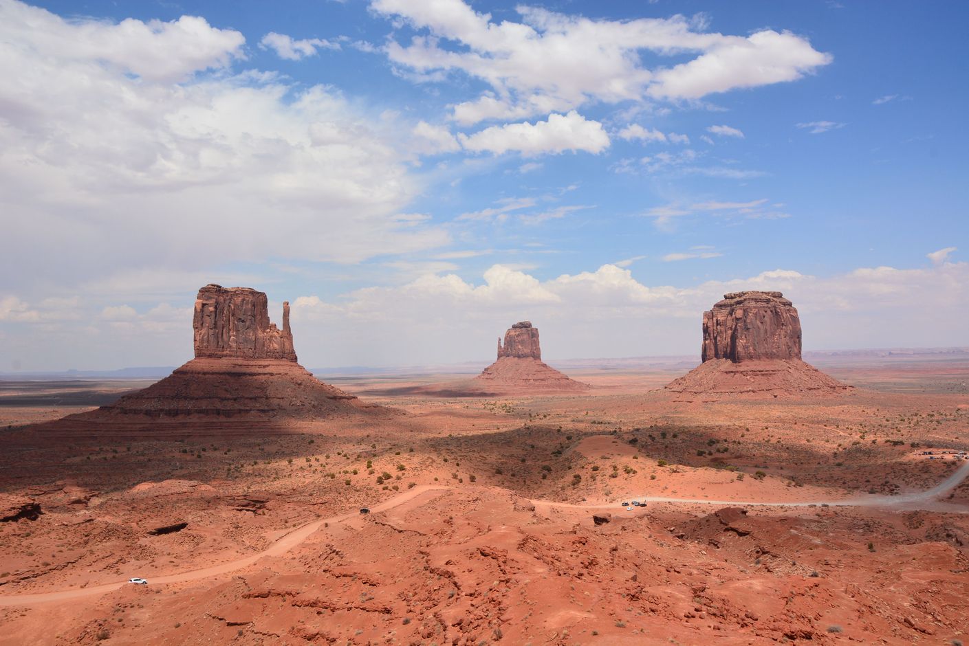 Monument valley in de USA