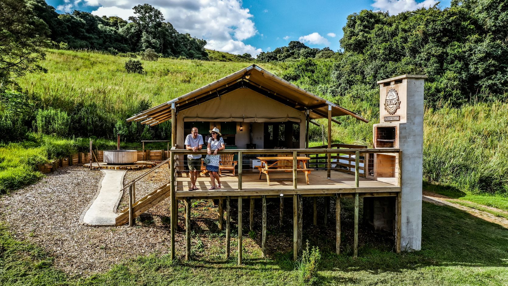 Glamping in Africamps