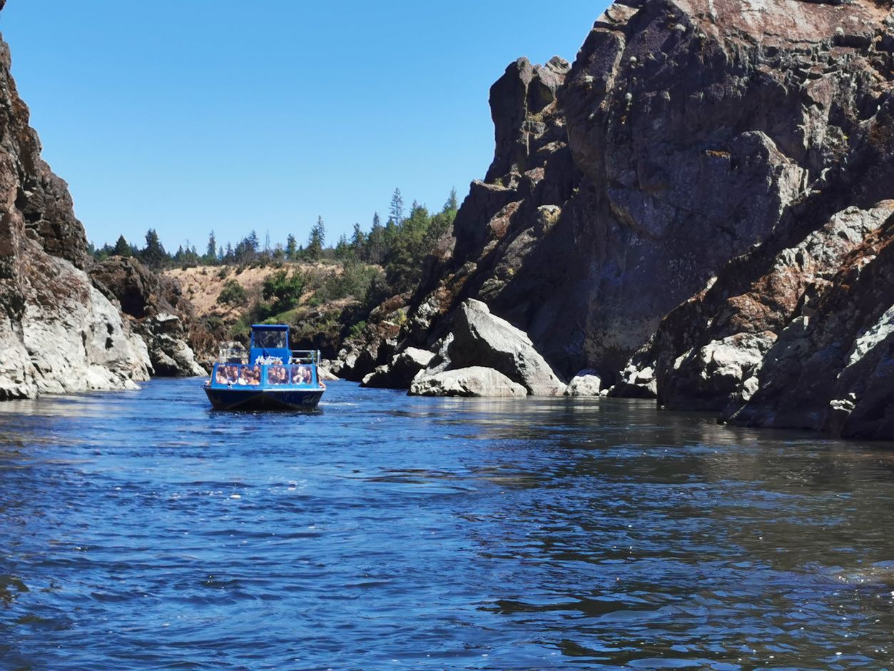 Met de jetboat naar Hellgate Canyon in Grants Pass