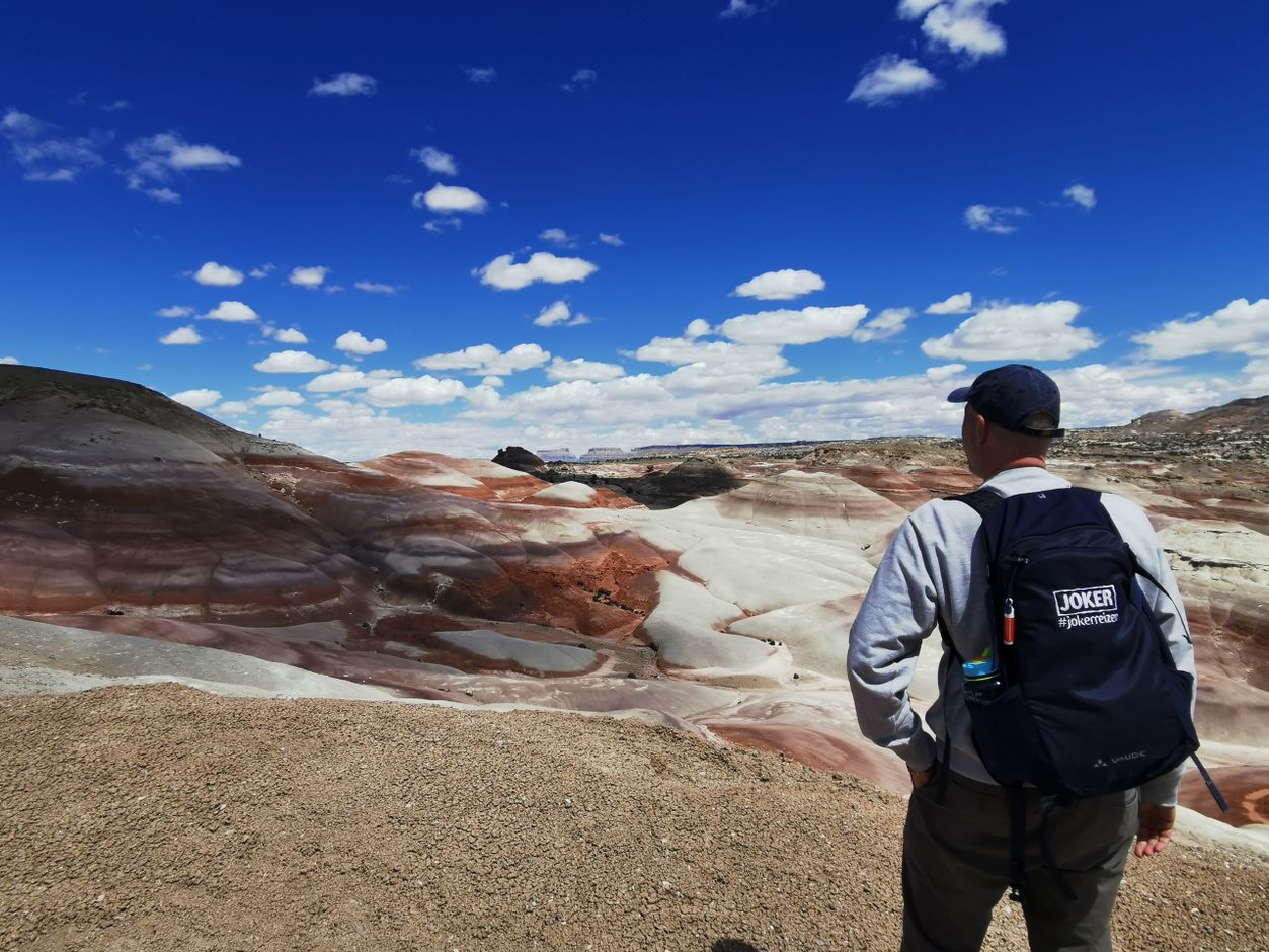 Weg van de gebaande paden in Utah
