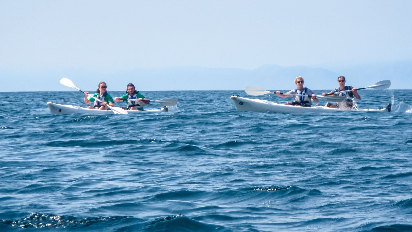 Kajakken in Zuid-Afrika