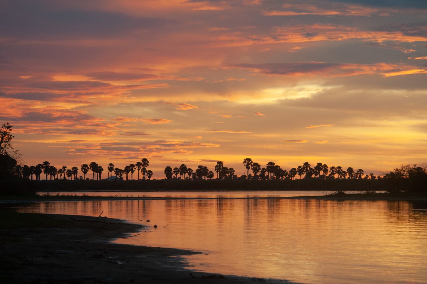 zonsondergang Nyerere