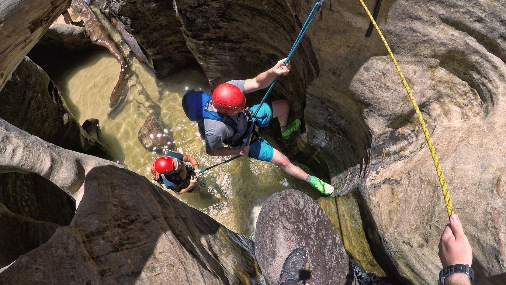 Canyoneering nabij Zion