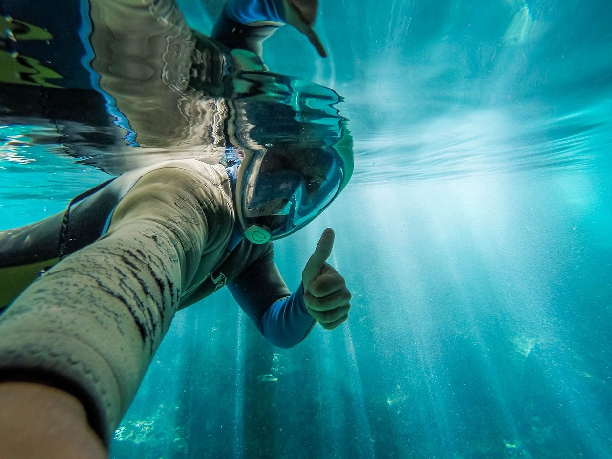 Zwemmen in Homun Cenote