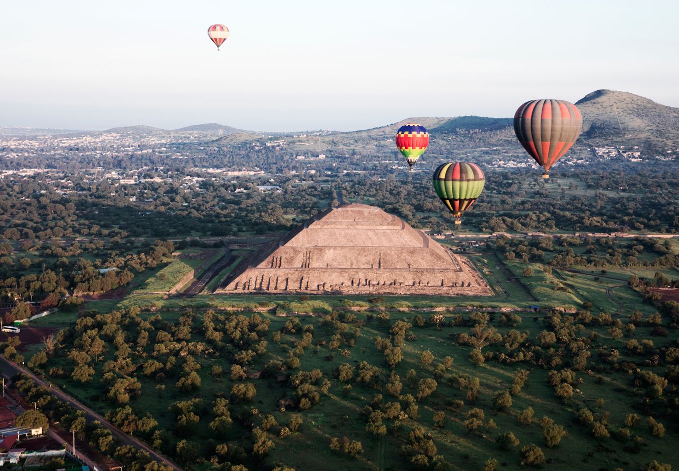 Teotihuacan ballonvaart