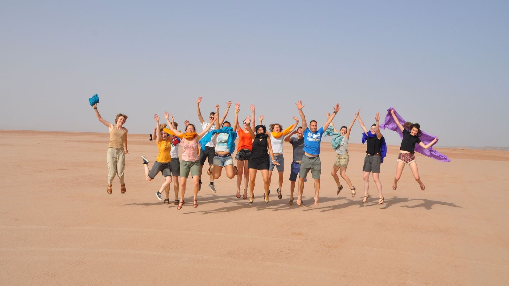 Sjaal als travel gadget