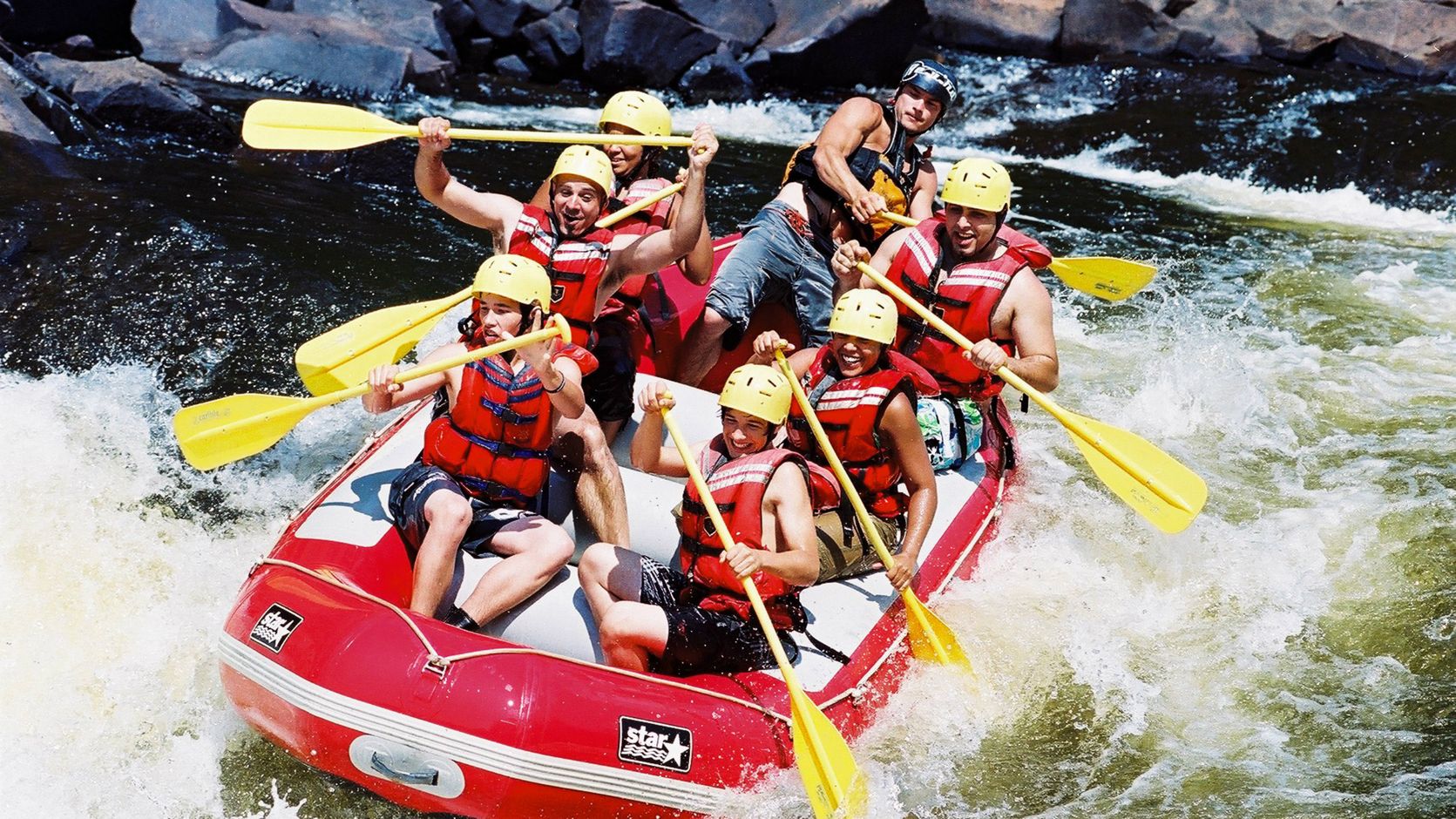 rafting rivière rouge