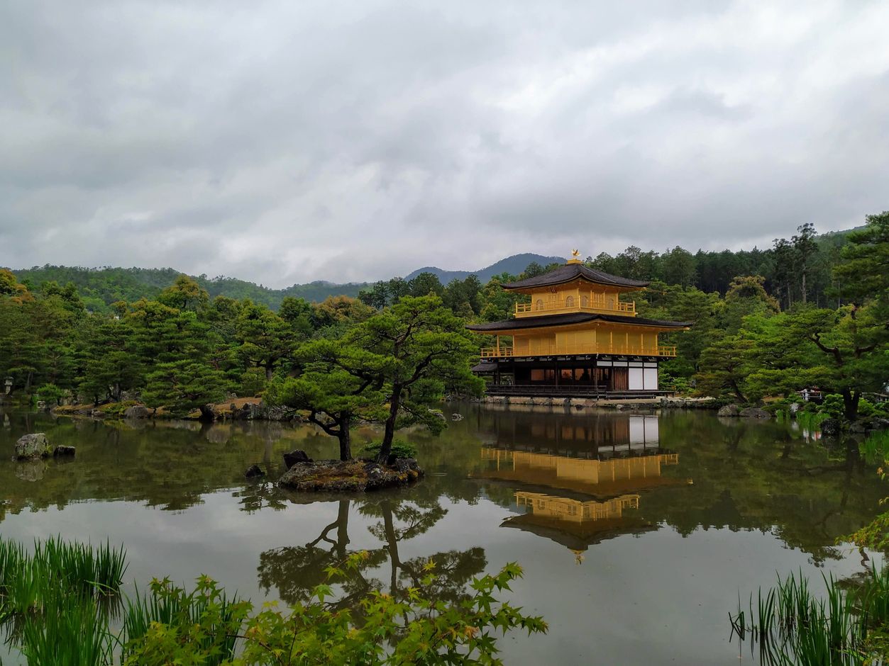 Kinkakuji Tempel in Kyoto Japan