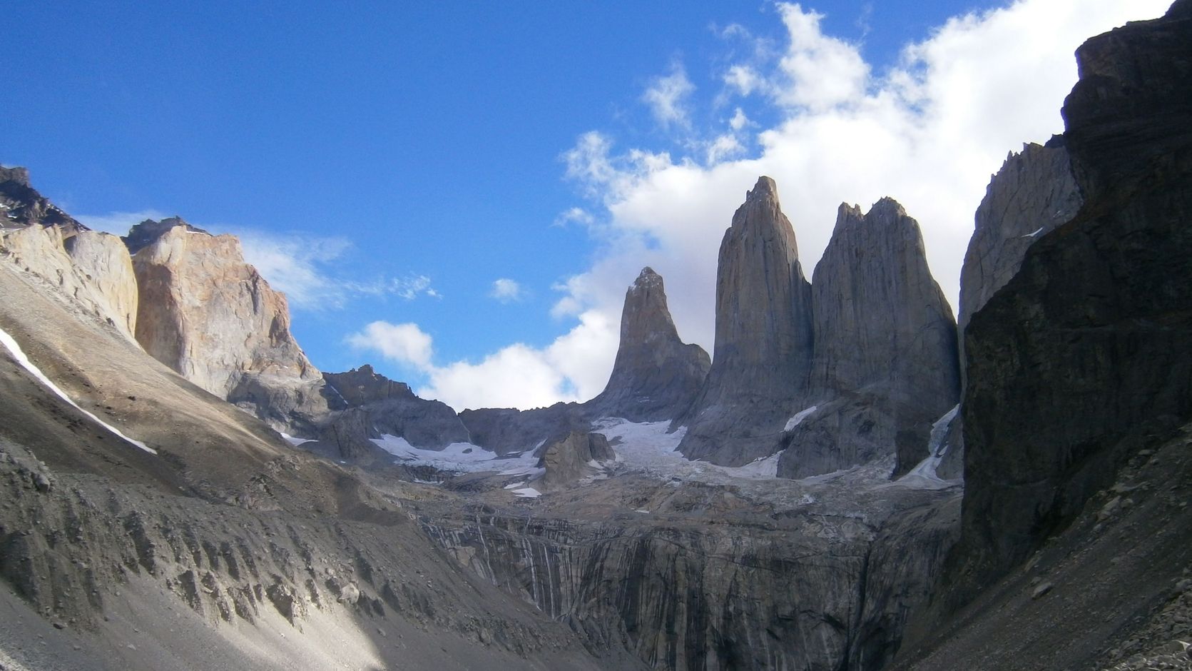 Het Torres del Paine gebied in Chili