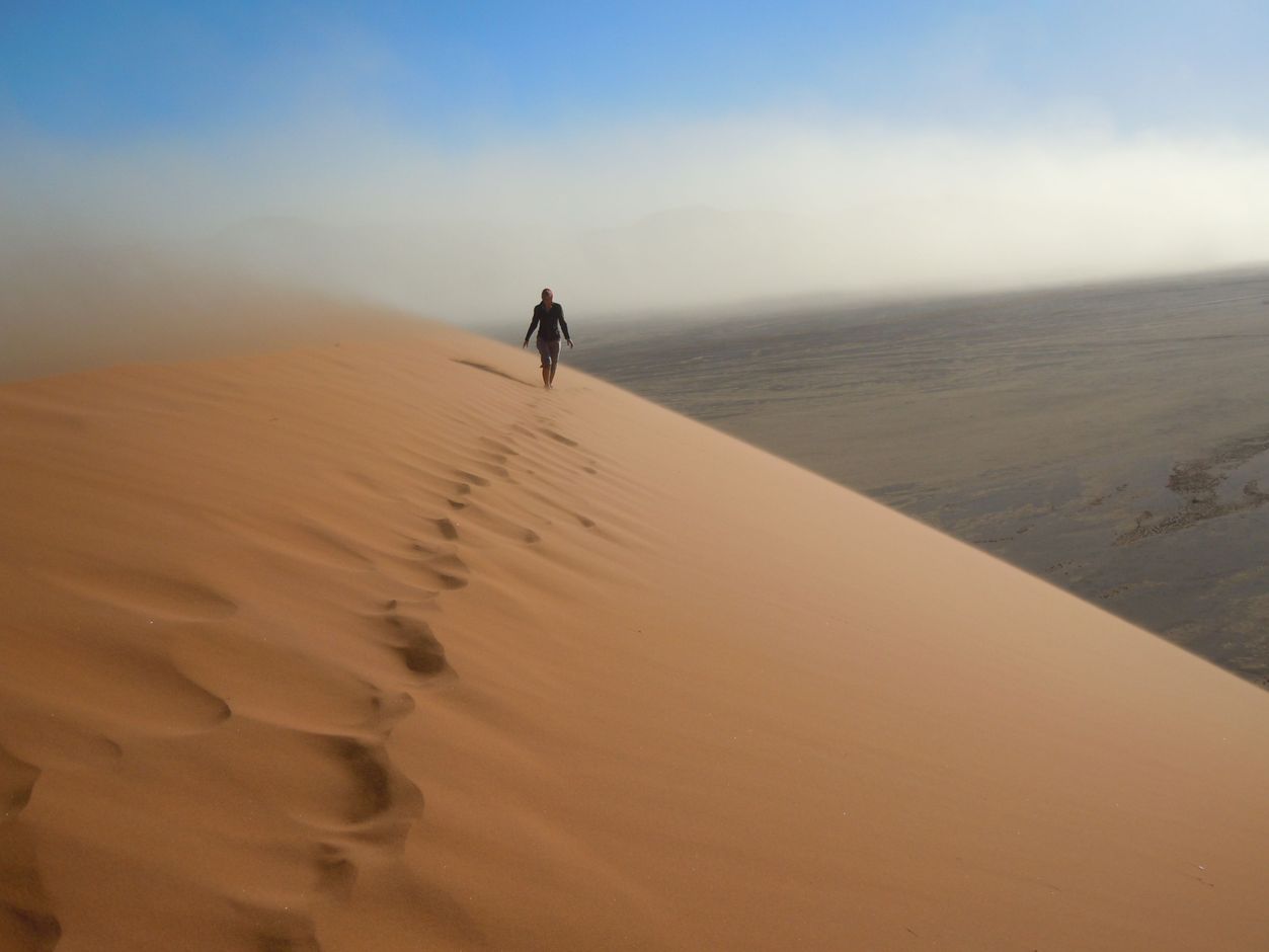Activiteiten in de Namibwoestijn