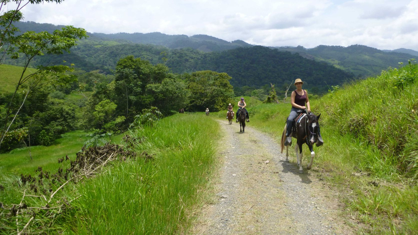 Paardrijden in Guatemala
