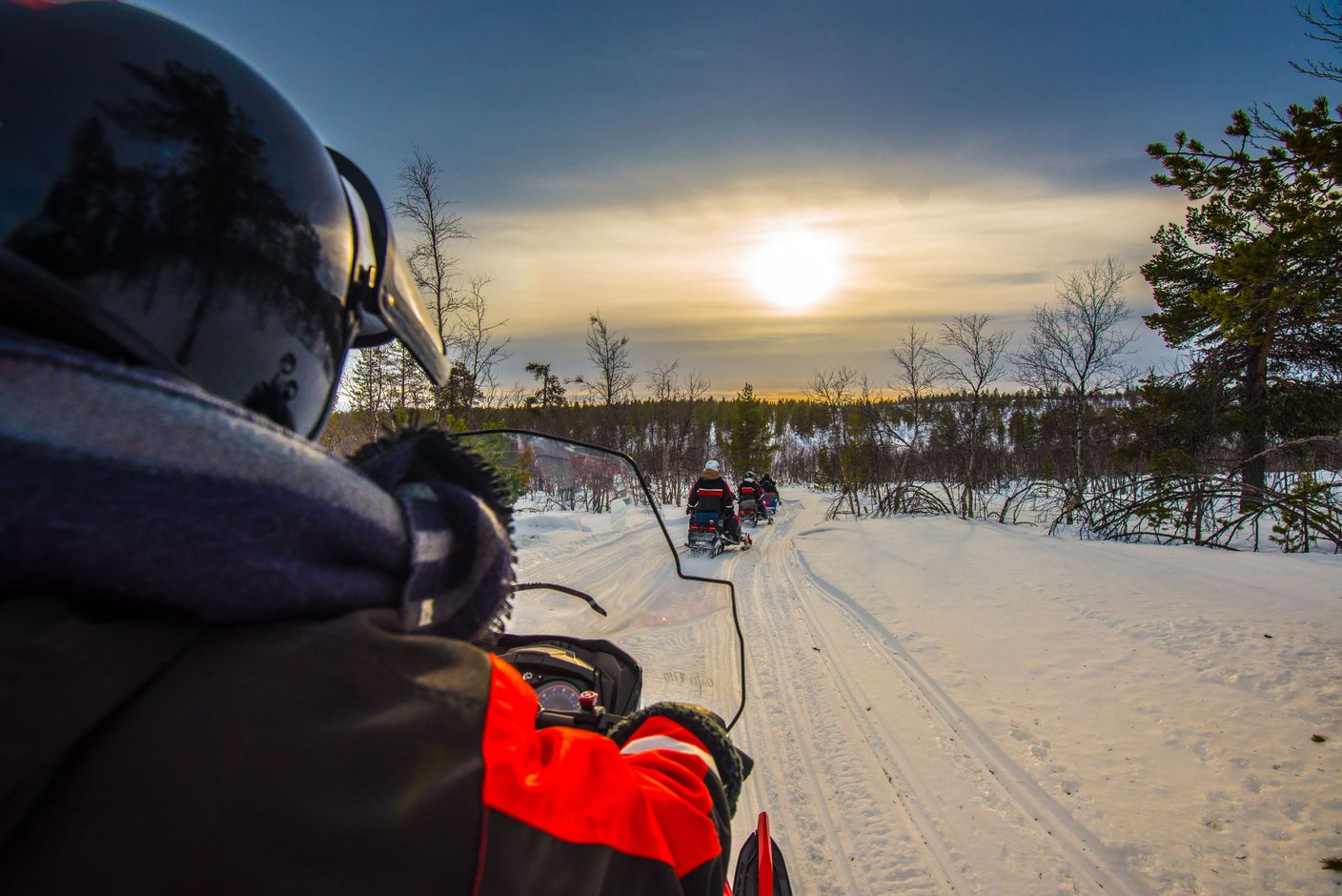 Zweden sneeuwscooter