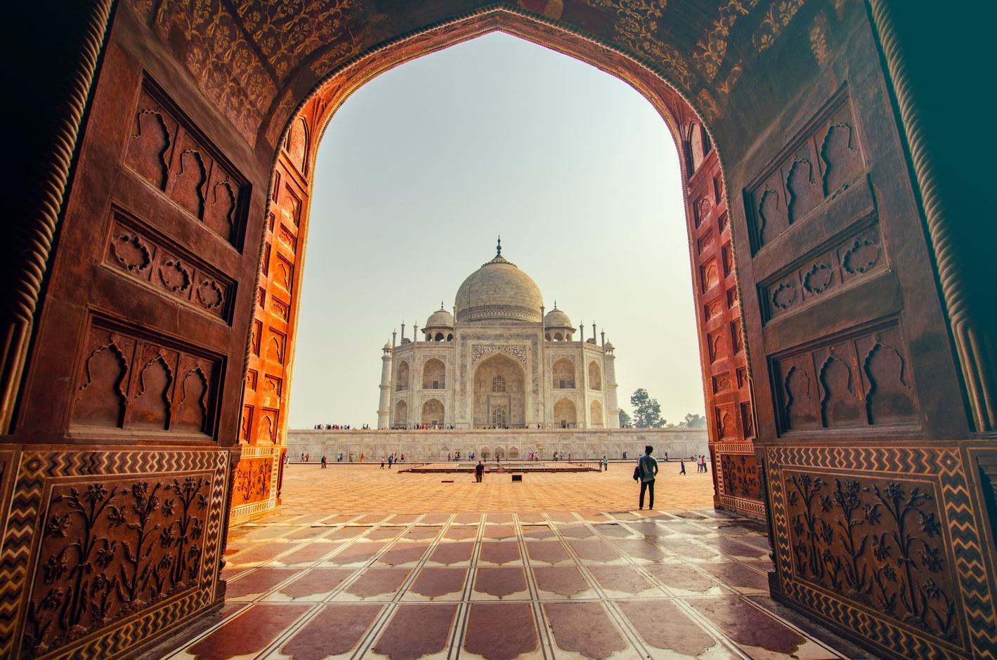 Groepsreis jongerenreis India Agra Taj Mahal