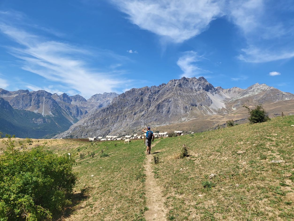 De vallei van Valle Maira in Piemonte