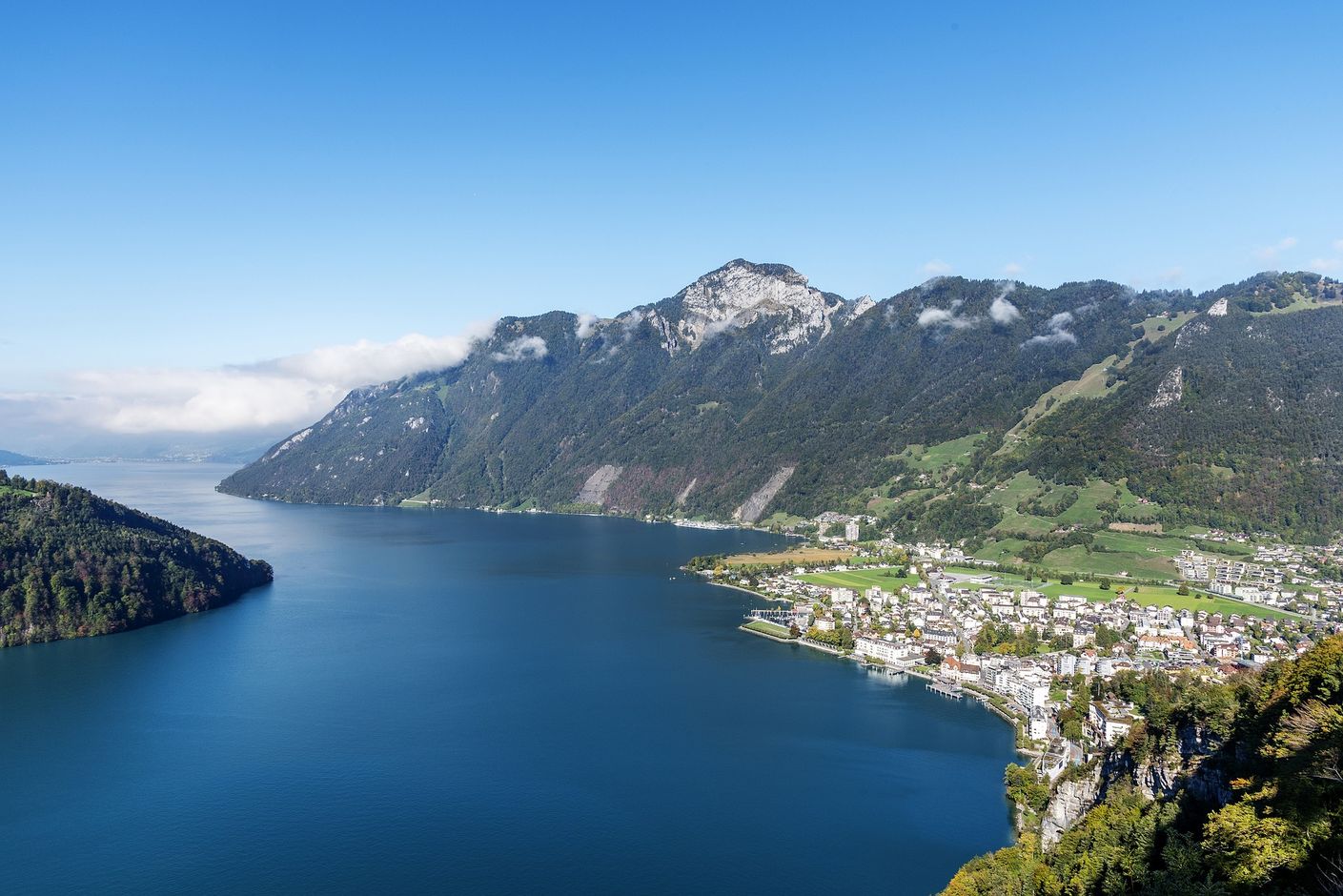 Fietsvakantie langs Zwitsere meren, Luzern, Zug, Iberegg, Vierwoudstrekenmeer